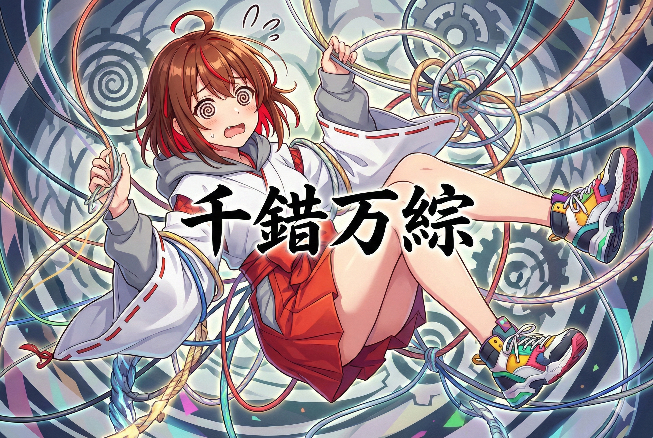 【漢検準一級】千錯万綜を解説！頭の中がごちゃついてマジ無理な時あるよね