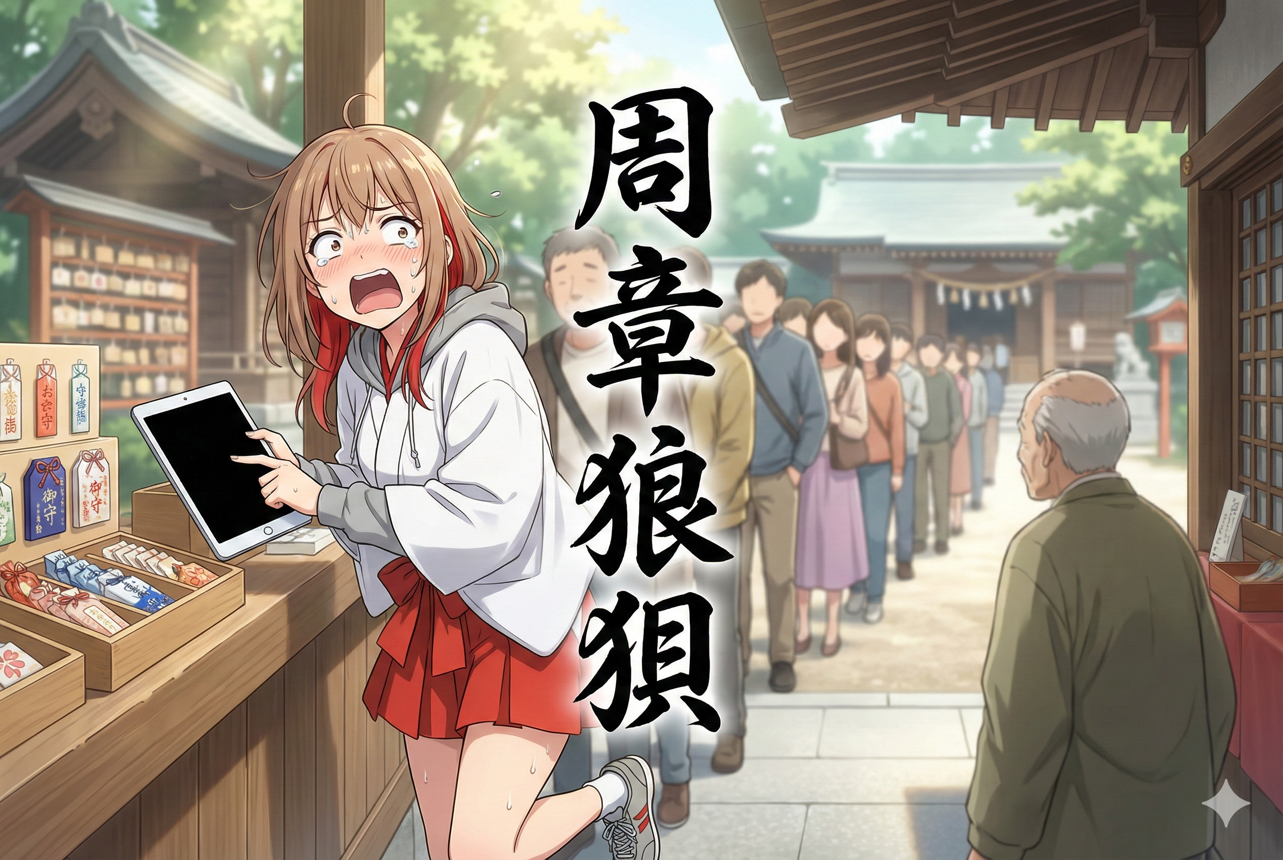 【漢検準一級】周章狼狽！想定外のトラブルでマジパニック！？