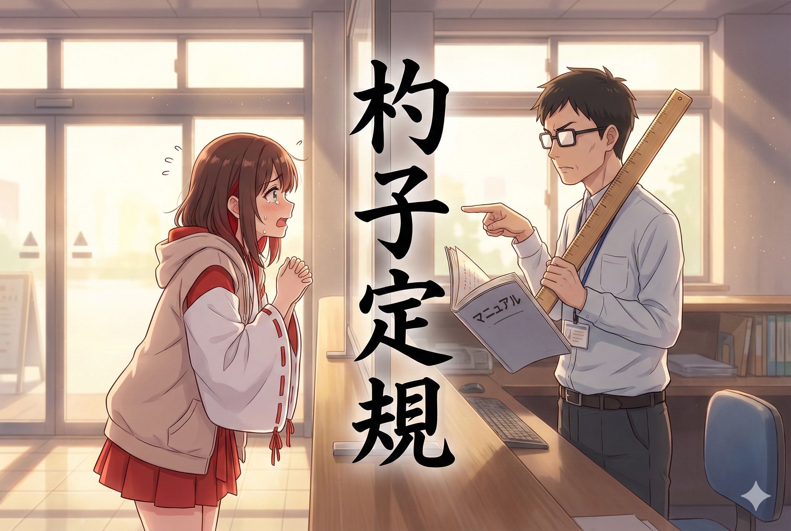 【漢検準一級】マニュアル対応で炎上回避！？その判断、マジ杓子定規すぎ！