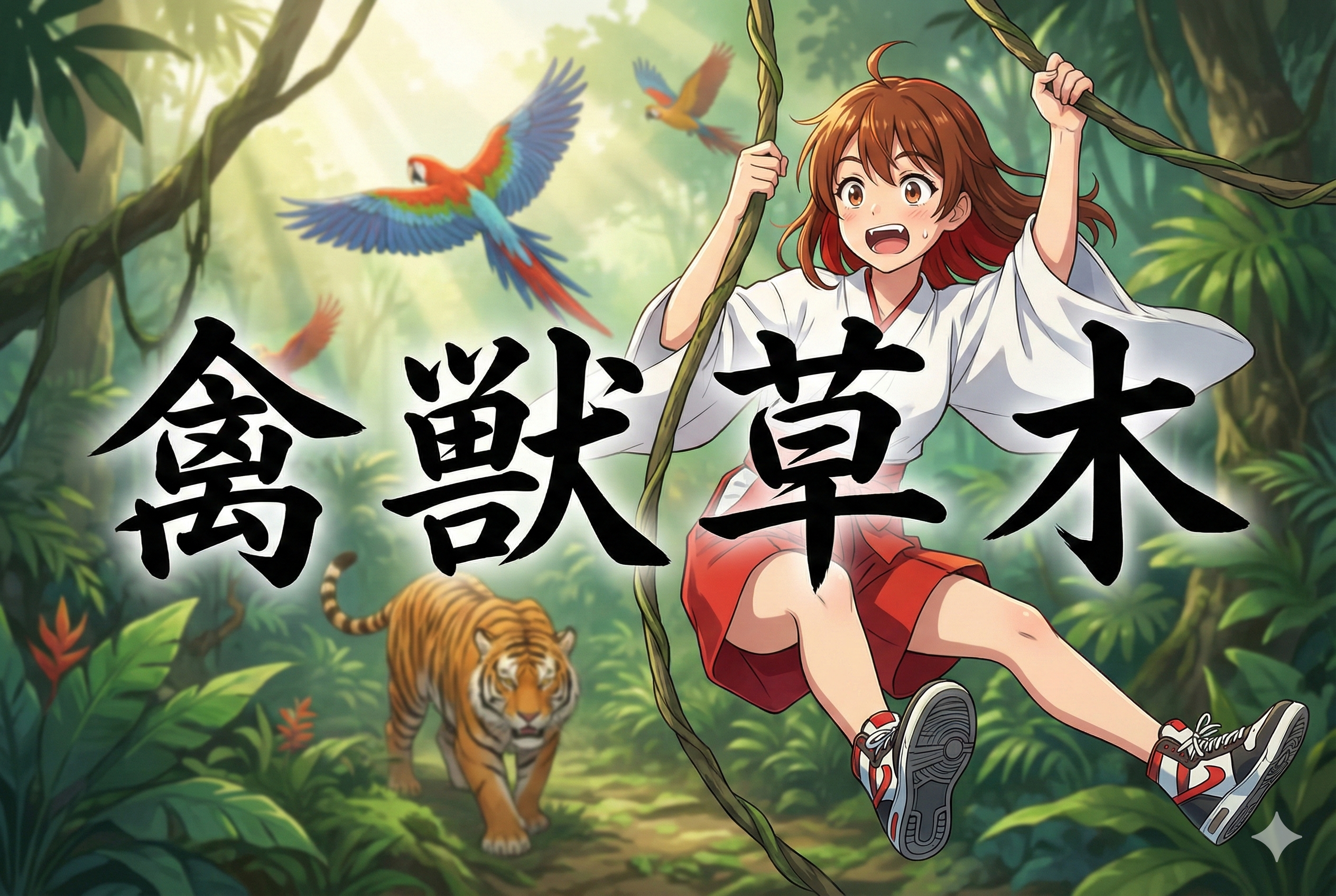 【漢検準一級】禽獣草木、マジ尊い！人間関係に疲れたら、生きとし生けるもの全て愛でよ