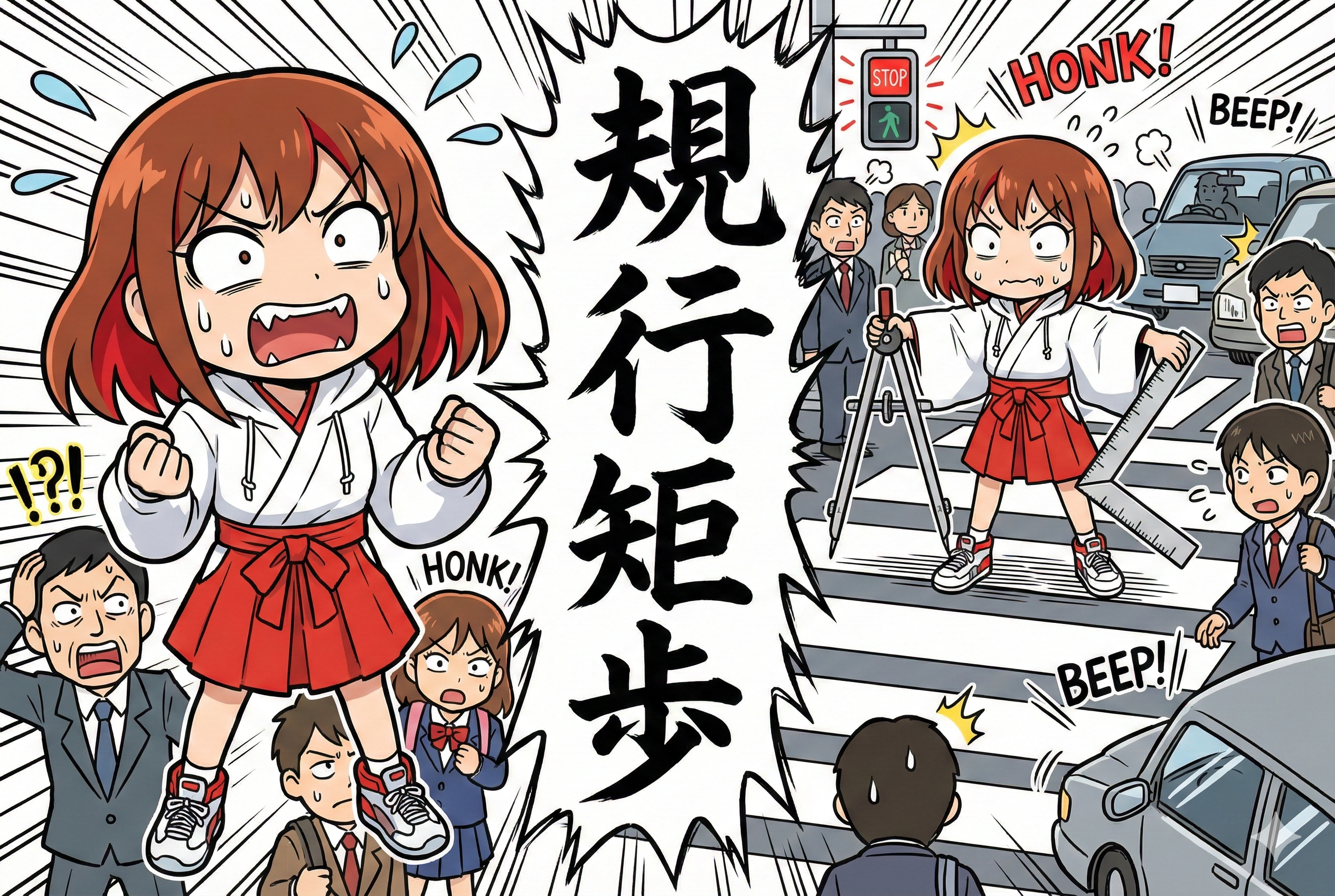 【漢検準一級】規行矩歩、マジメすぎて生きづらい？それな！