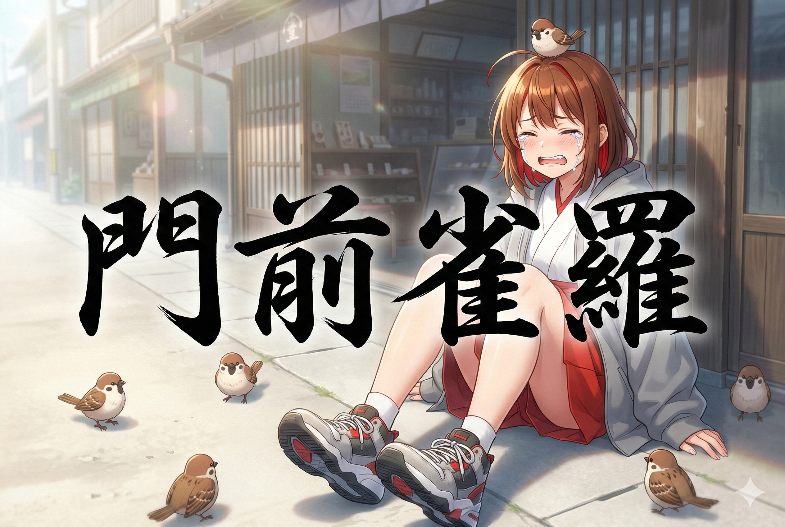 【漢検準一級】マジで過疎りすぎて草ｗ「門前雀羅」で学ぶ現代SNSの残酷なリアル！