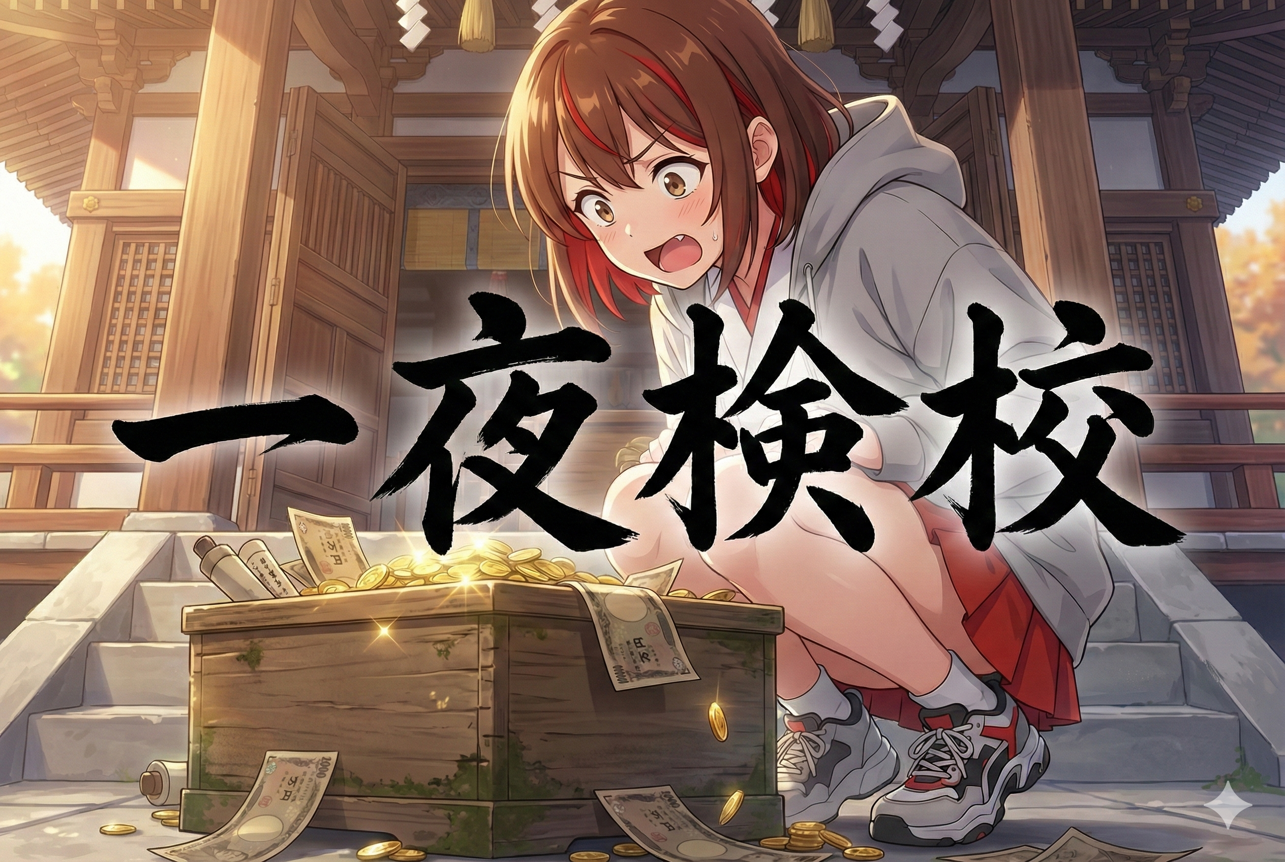 【漢検準一級】「一夜検校」で人生逆転！？一攫千金で成金になるの四字熟語！？