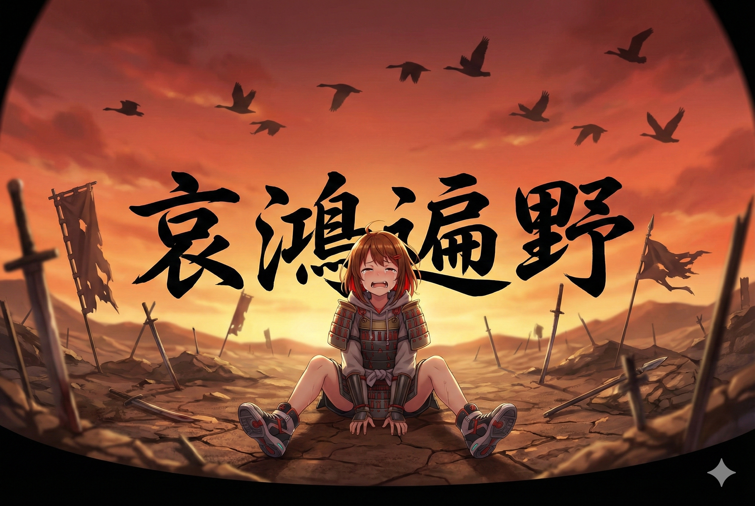 【漢検準一級】哀鴻遍野とかマジで修羅場すぎ！失恋も戦場も潜り抜けろ！