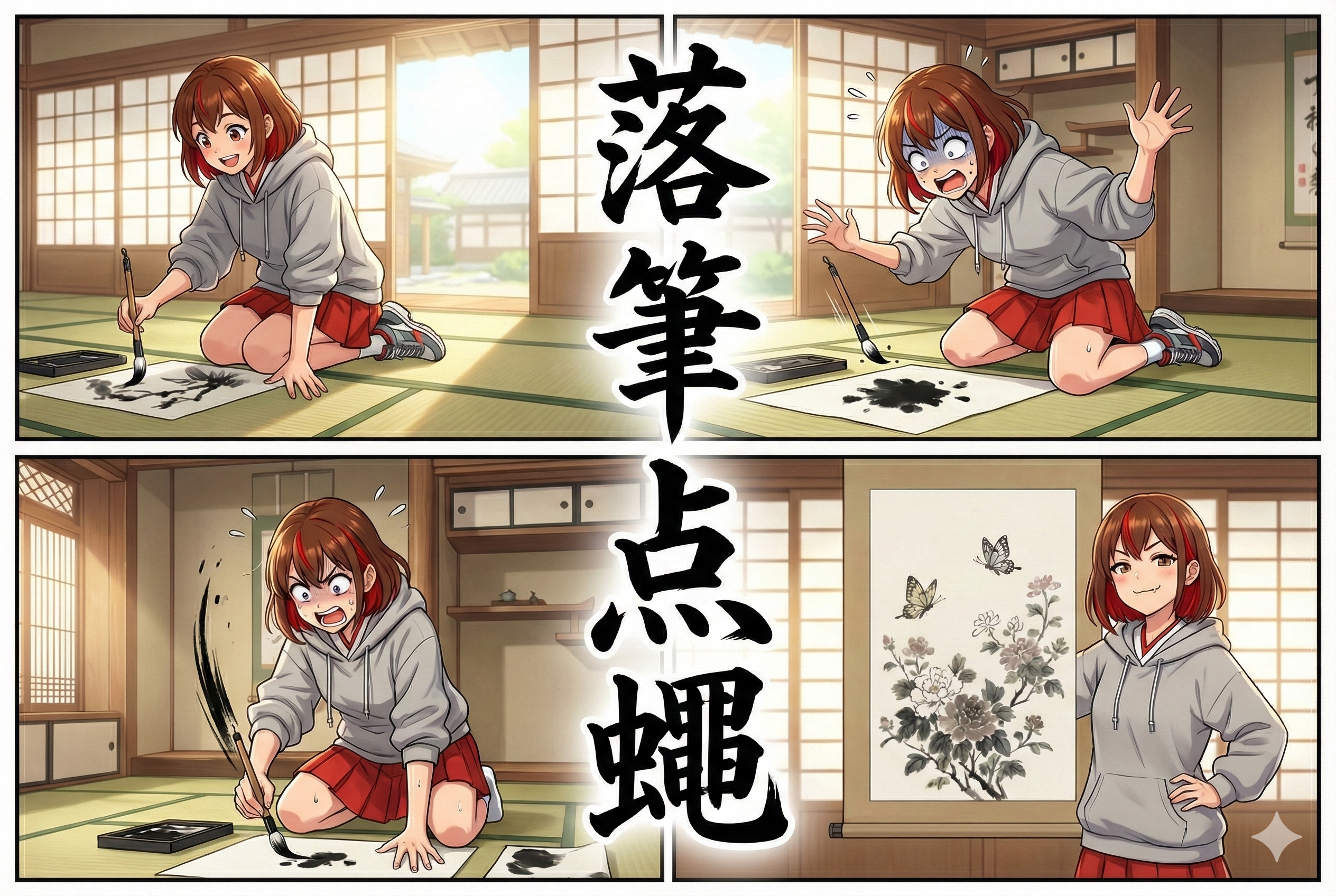 【漢検準一級】落筆点蝿でミスを無かったことに！？ピンチをチャンスに変える四字熟語